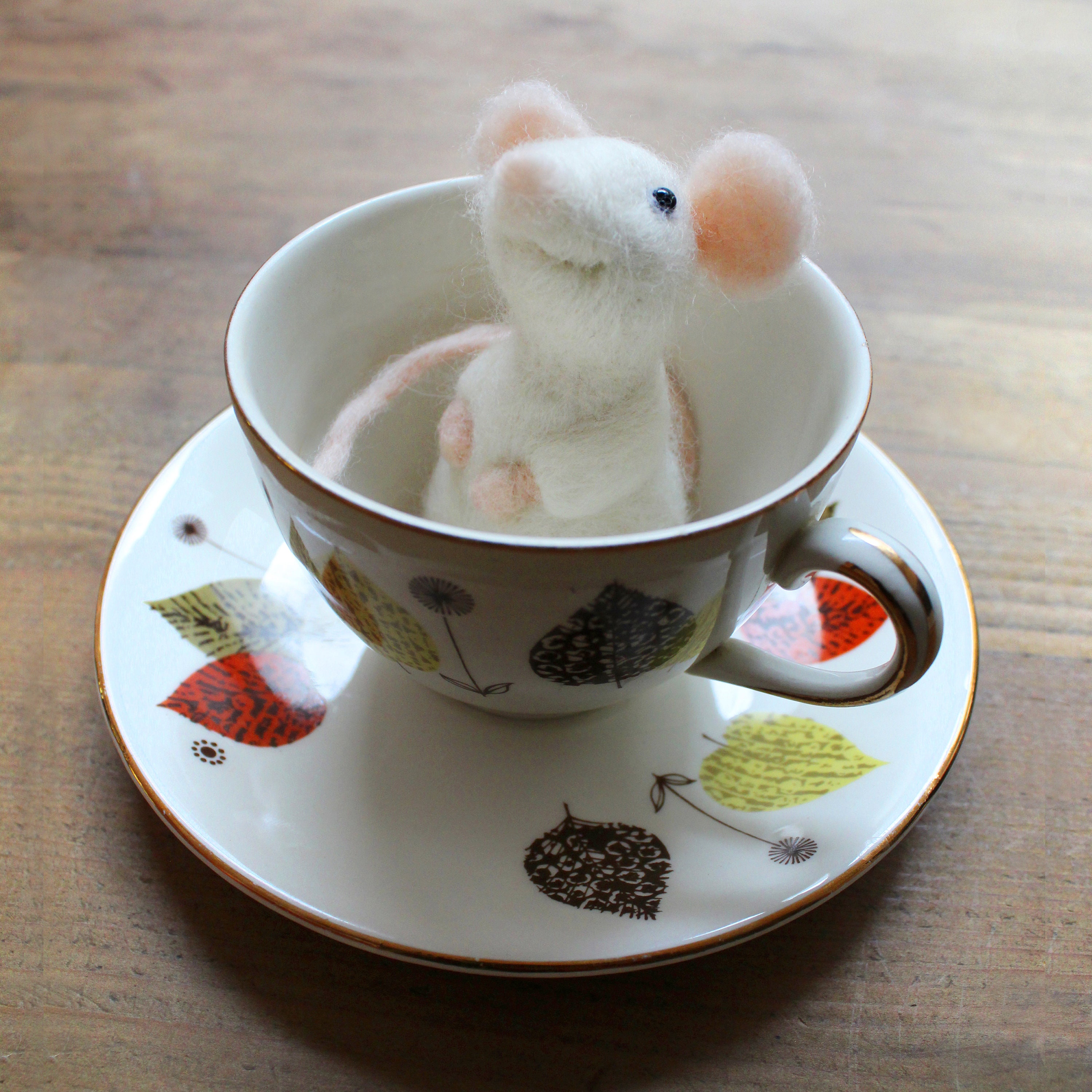 Needle Felting Kit Mouse find out how to felt two sweet mice Etsy
