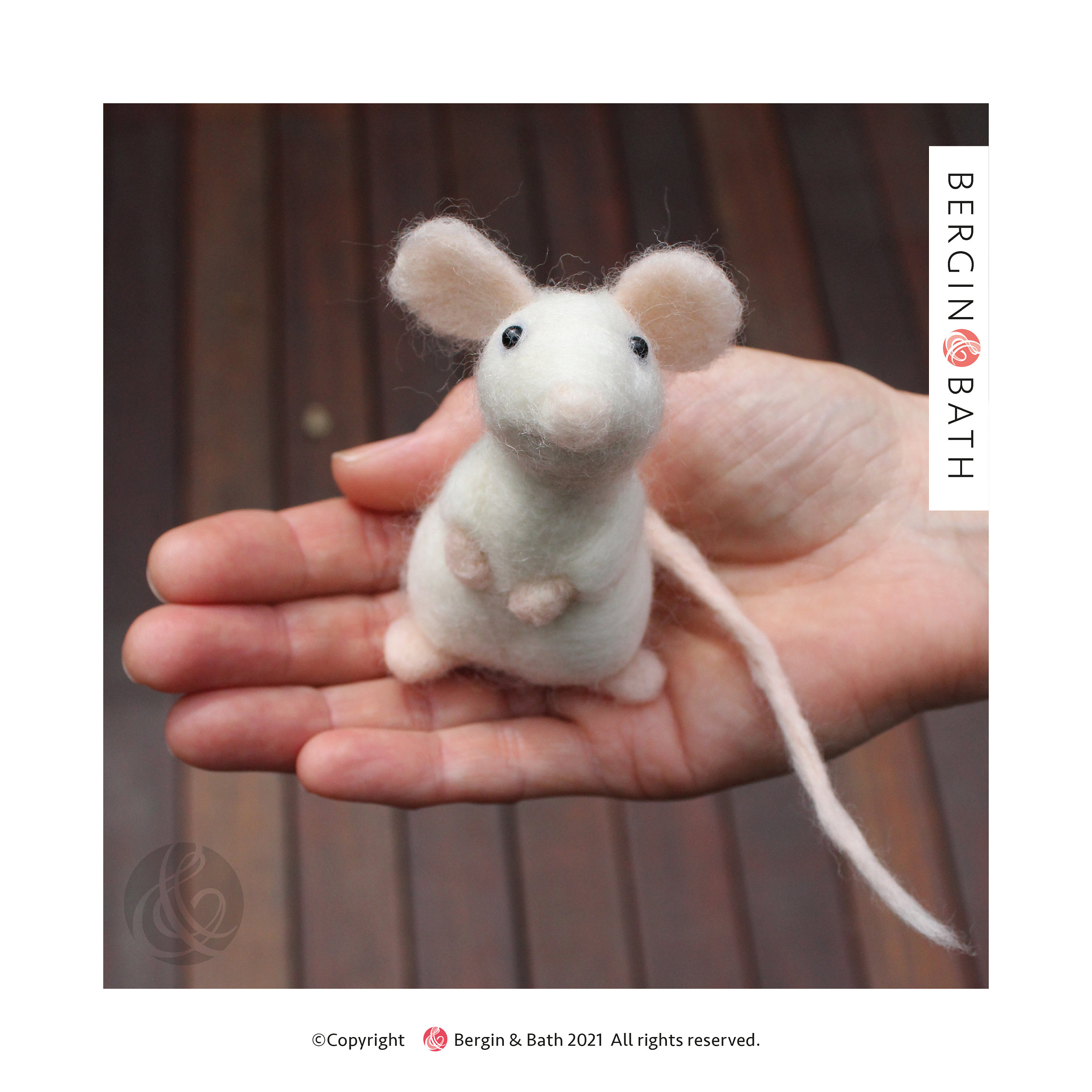 Needlefelted Mouse Pattern Needle Felting Tutorial Digital Etsy UK