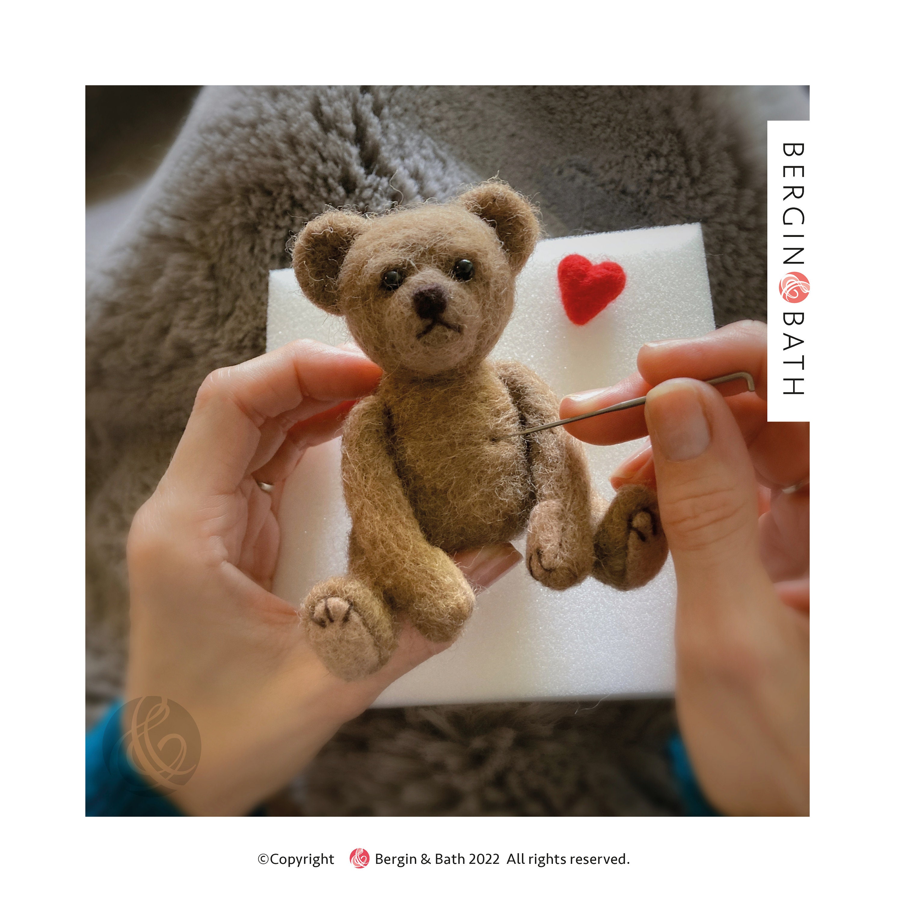 Needle Felting Teddy Bears For Beginners — Material Needs
