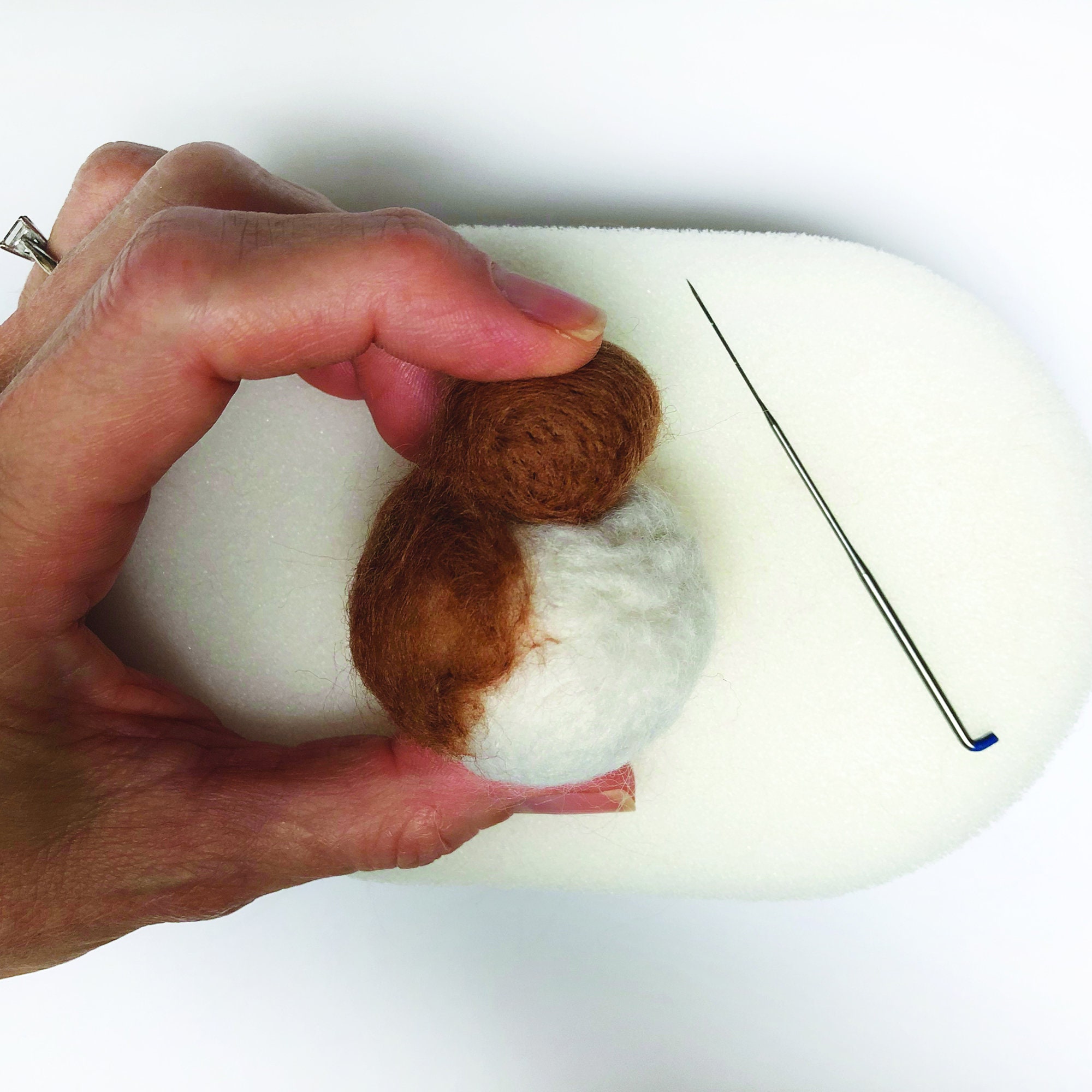 Needle Felting Kit Robins. Christmas Craft Kit for Adults. Etsy UK