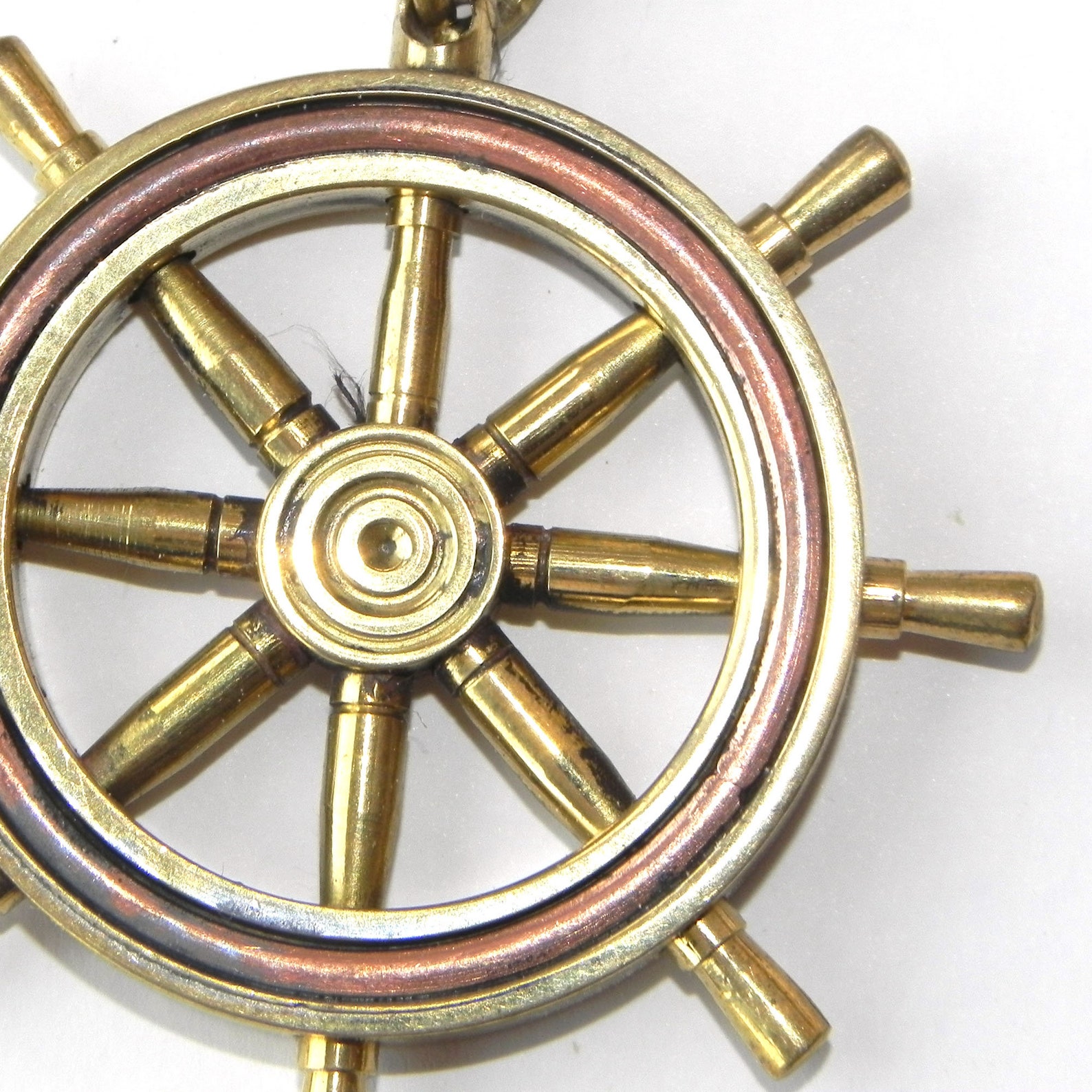 Bronze Ship Pilot Rudder. Helmsman Navigation Rudder. Bronze Etsy