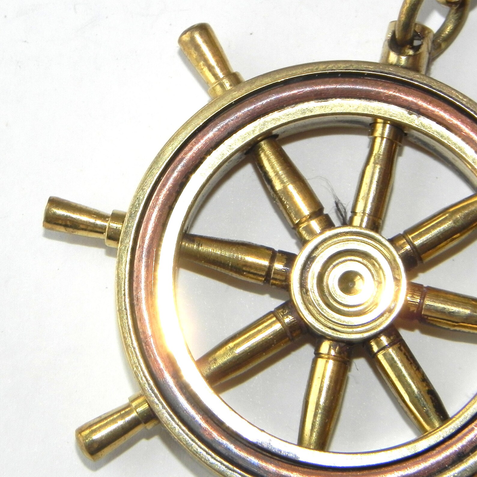 Bronze Ship Pilot Rudder. Helmsman Navigation Rudder. Bronze Etsy