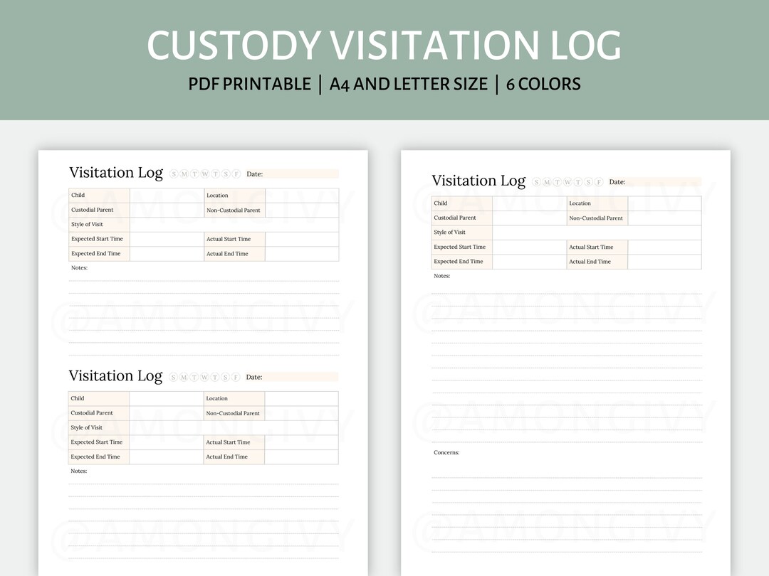 Custodial parent outlet log in