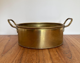 Vintage Brass Planter
