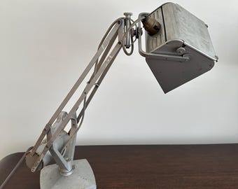 Hadrill Horstmann Lamp Pluslite Lamp, Industrial Desk Light