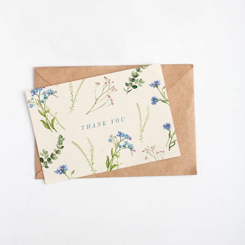 Thank You Cards Pattern