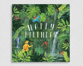 Jungle Birthday Cards