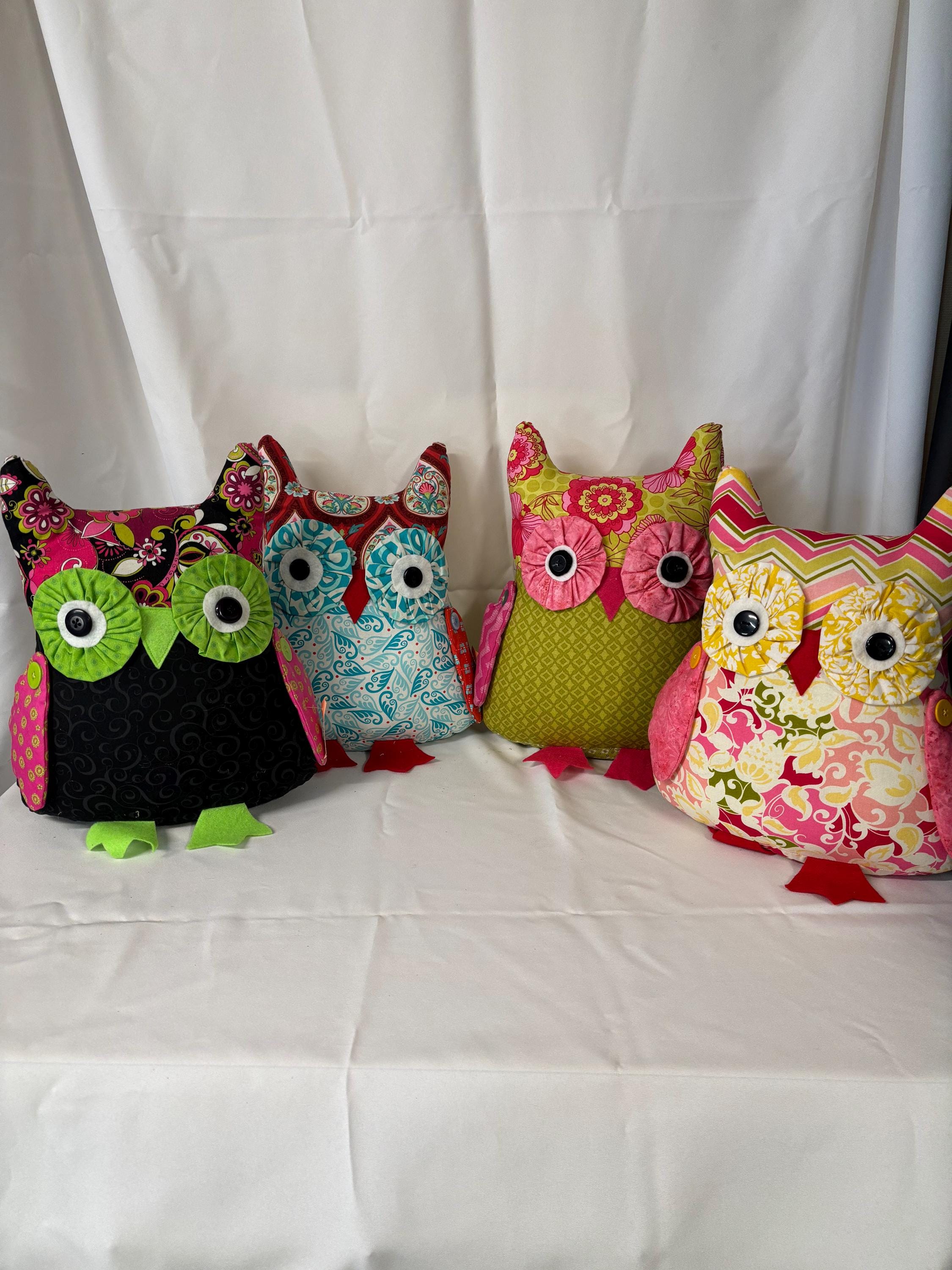 Whimsical Owl Plush/Pillow