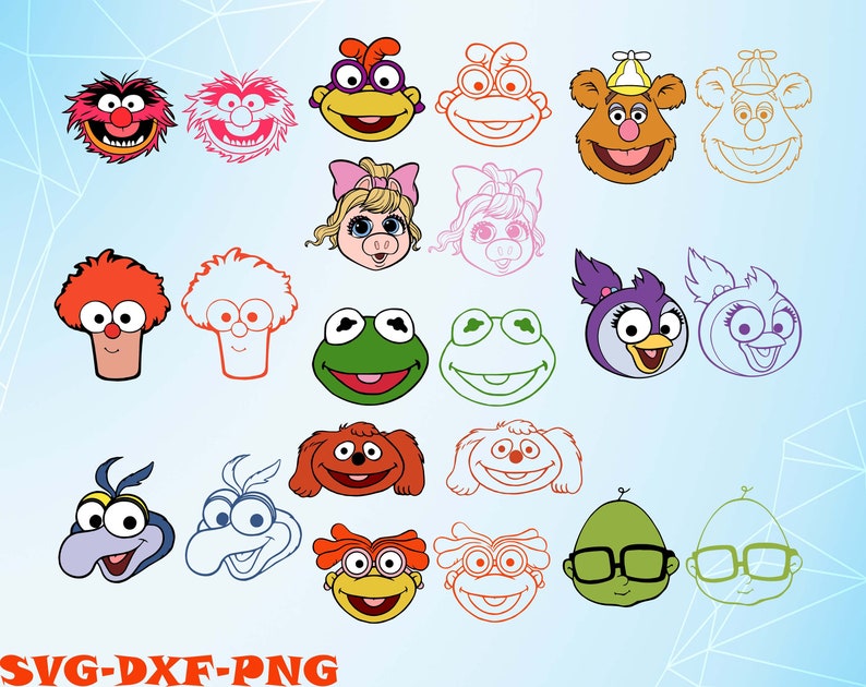 Download Muppet Babies svg 135 Designs BUNDLE Disney svg Bundle The ...