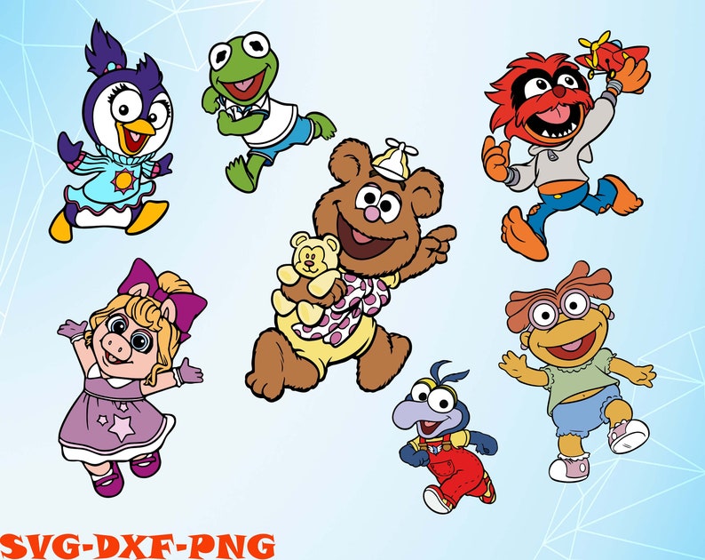 Download Muppet Babies svg 135 Designs BUNDLE Disney svg Bundle The | Etsy