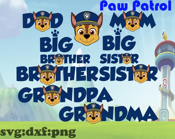 Free Free Paw Patrol Svg Etsy 703 SVG PNG EPS DXF File