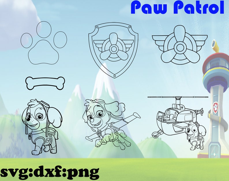 Free Free Paw Patrol Skye Svg 521 SVG PNG EPS DXF File