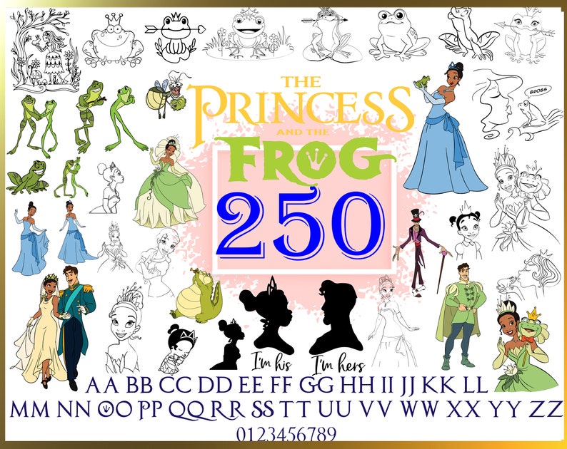 Free Free 326 Baby Princess Tiana Svg SVG PNG EPS DXF File