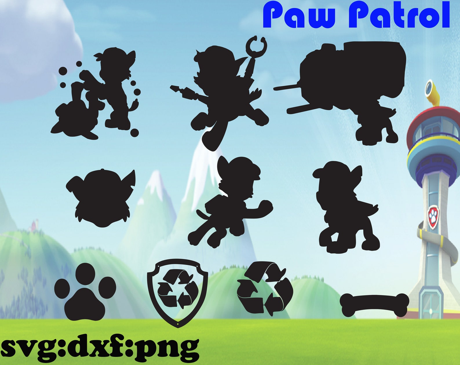Free Free Paw Patrol Rocky Svg 610 SVG PNG EPS DXF File