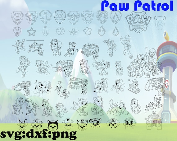 Free Paw Patrol Svg Etsy 782 SVG PNG EPS DXF File