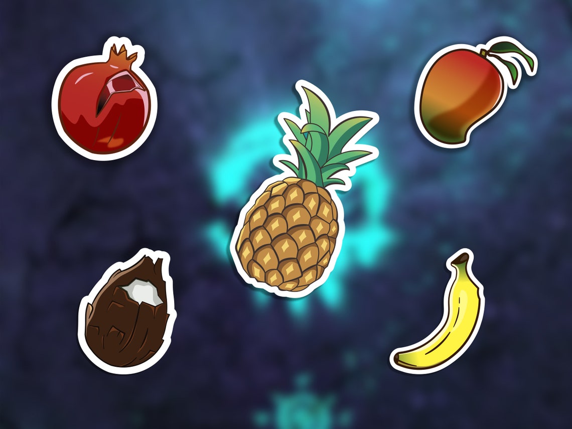 Fruit of the Sea Sea of Thieves Stickers Decal Etsy