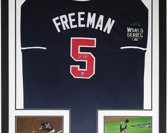 Freddie Freeman Autographed Atlanta Custom White Baseball Jersey - JSA COA  at 's Sports Collectibles Store