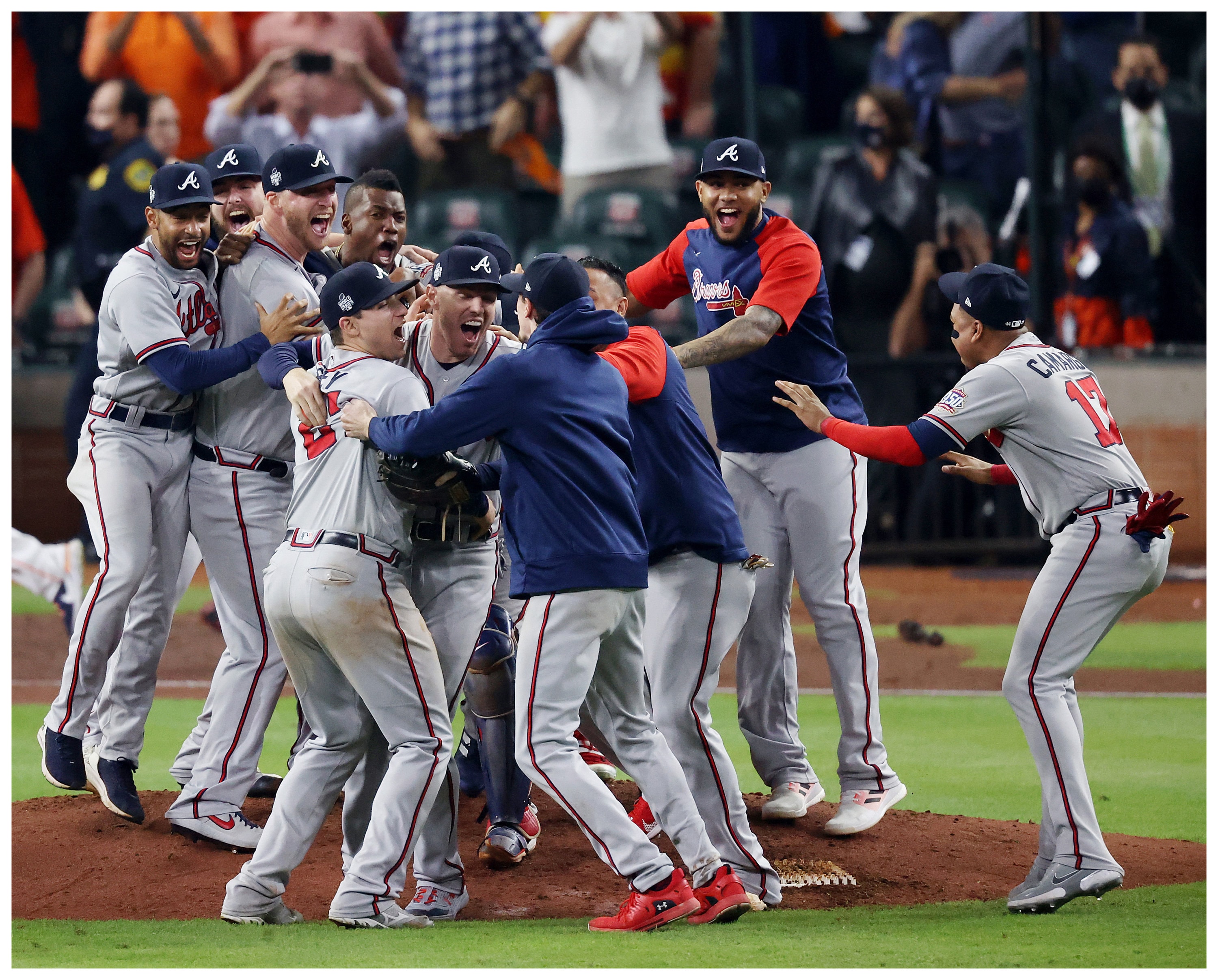 Atlanta Braves 2021 World Series Champions Team Celebration Etsy
