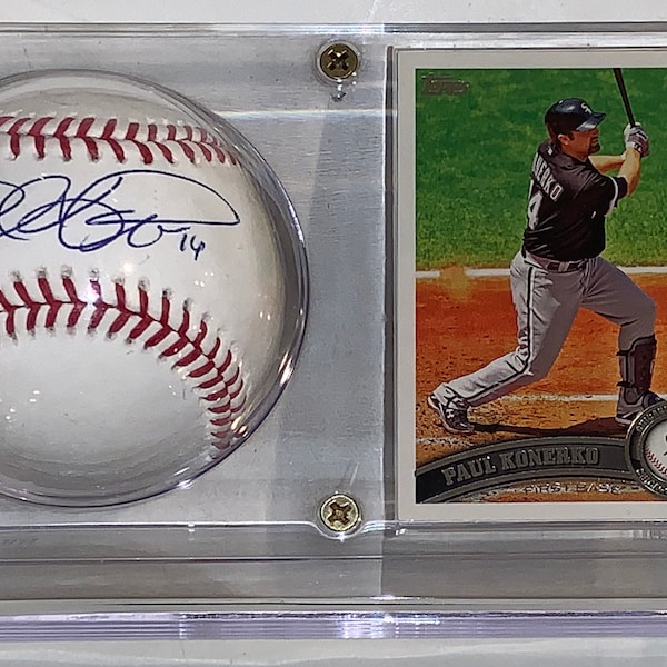 Baseball Card Display Case Etsy