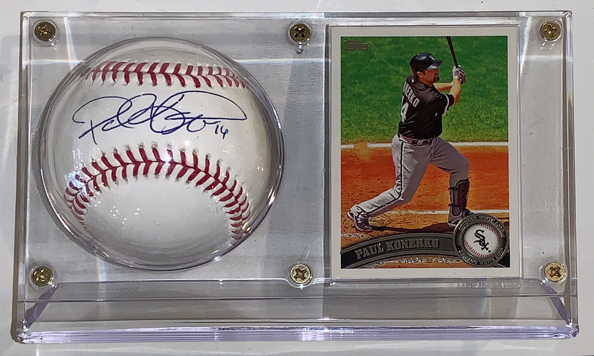 Paul Konerko Baseball Autographed Sports Trading Cards & Accessories for  sale