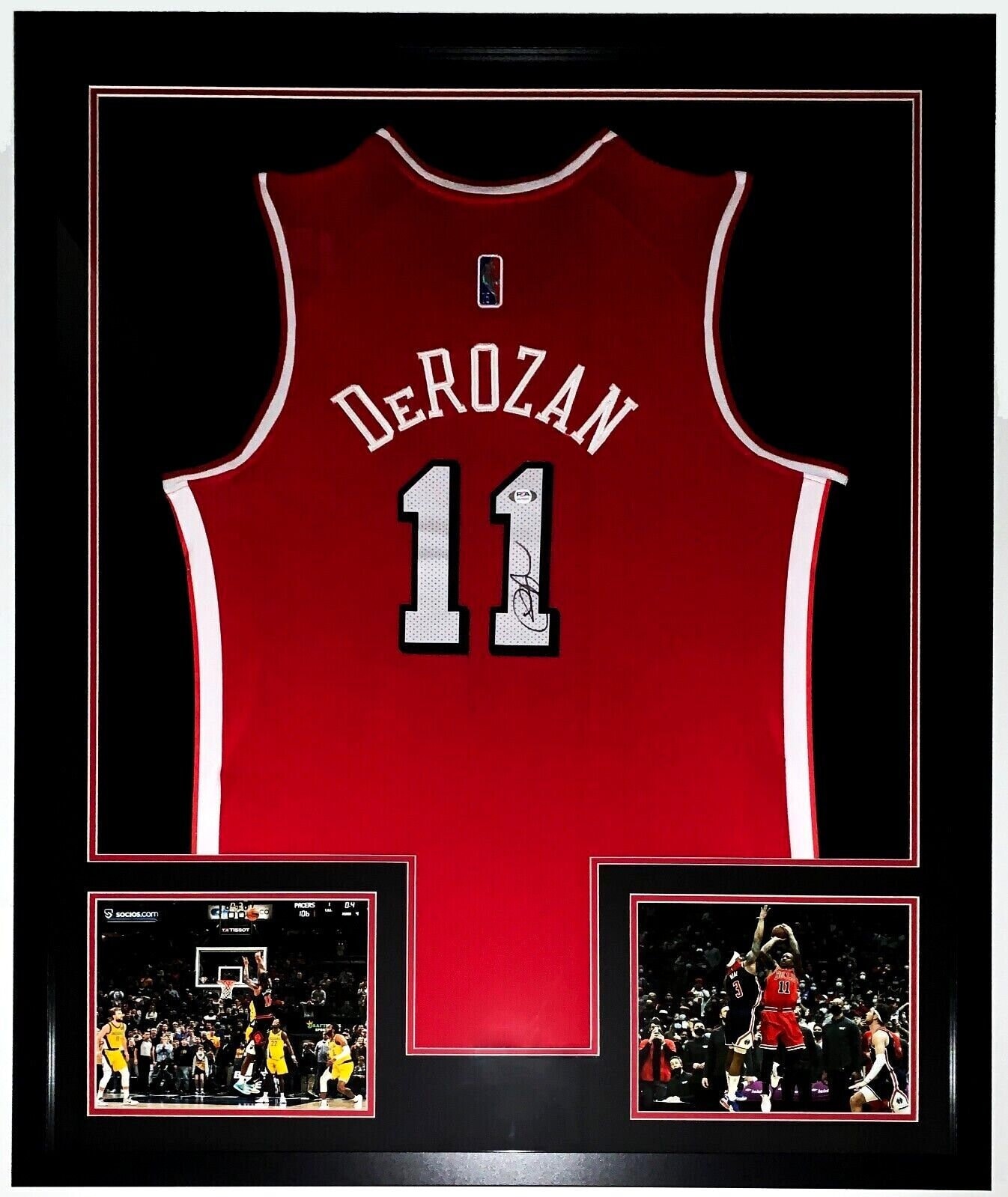 Michael Jordan Signed Authentic Chicago Bulls Game Model Jersey Framed JSA  COA