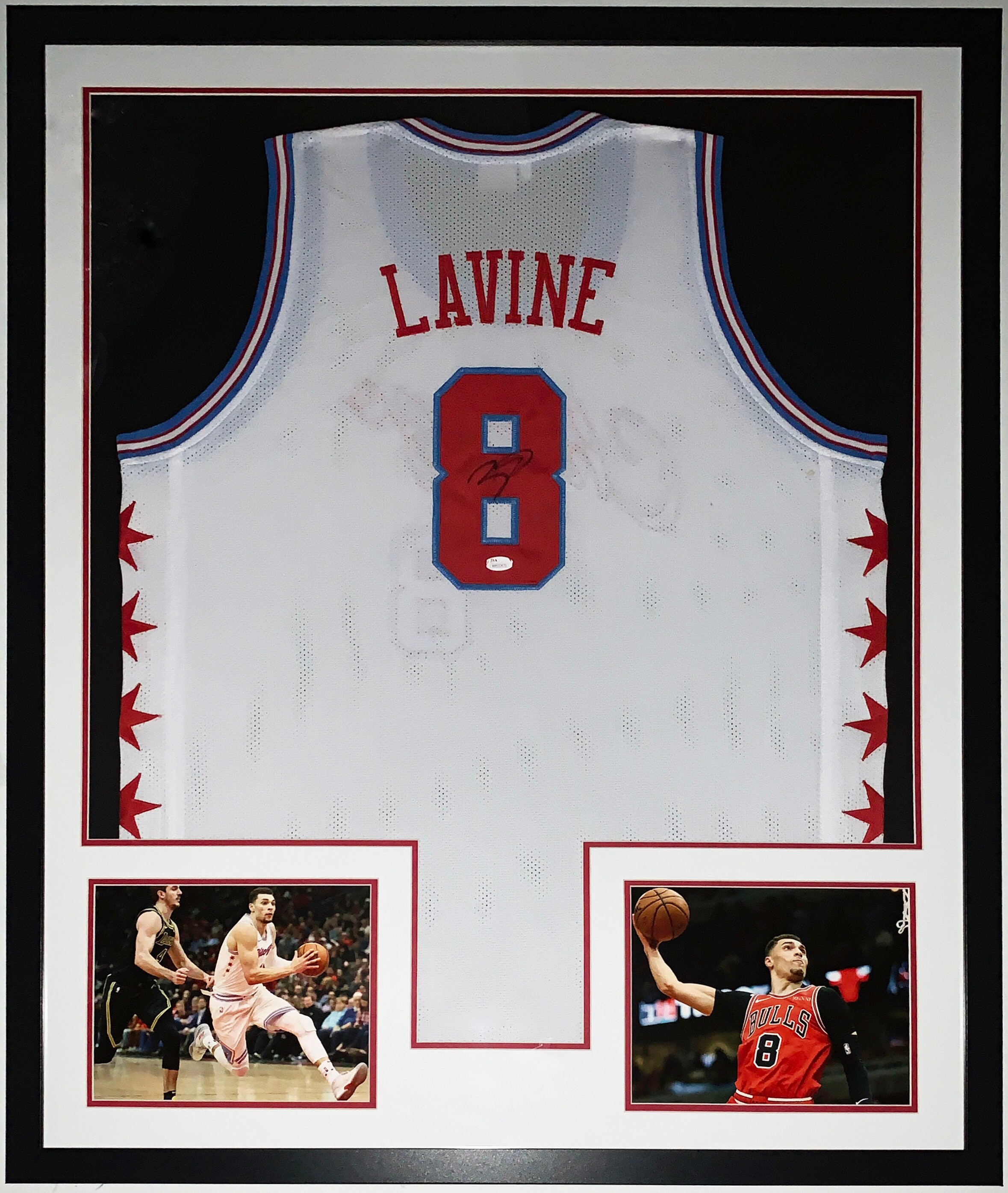Lonzo Ball Signed Nike Rookie Year Los Angeles Lakers Jersey - Beckett Authentication Services BAS COA Authenticated - Professionally Framed & Photo 34x42 at 's Sports Collectibles Store