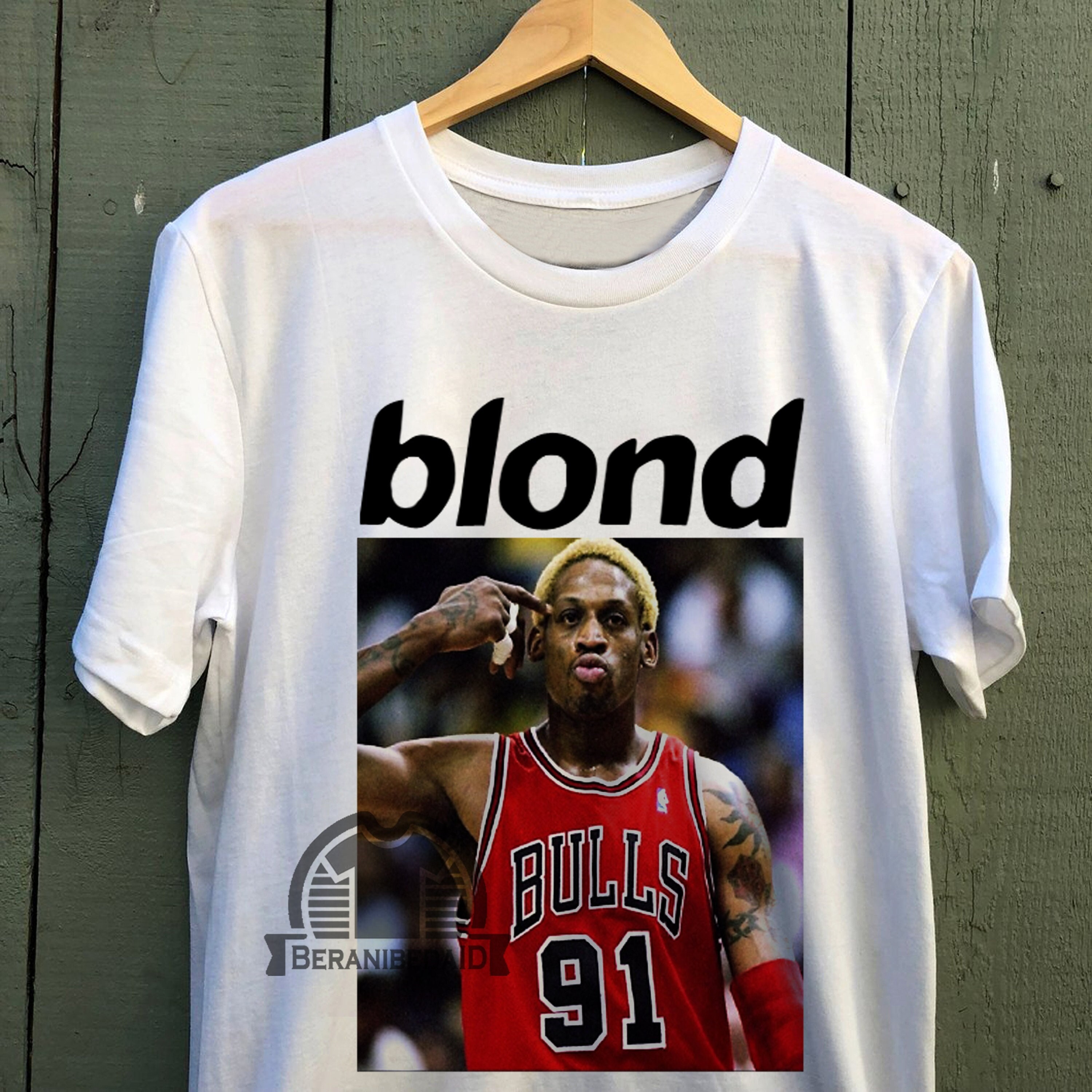 Dennis Rodman T-Shirt in Rose Tie Dye - Glue Store