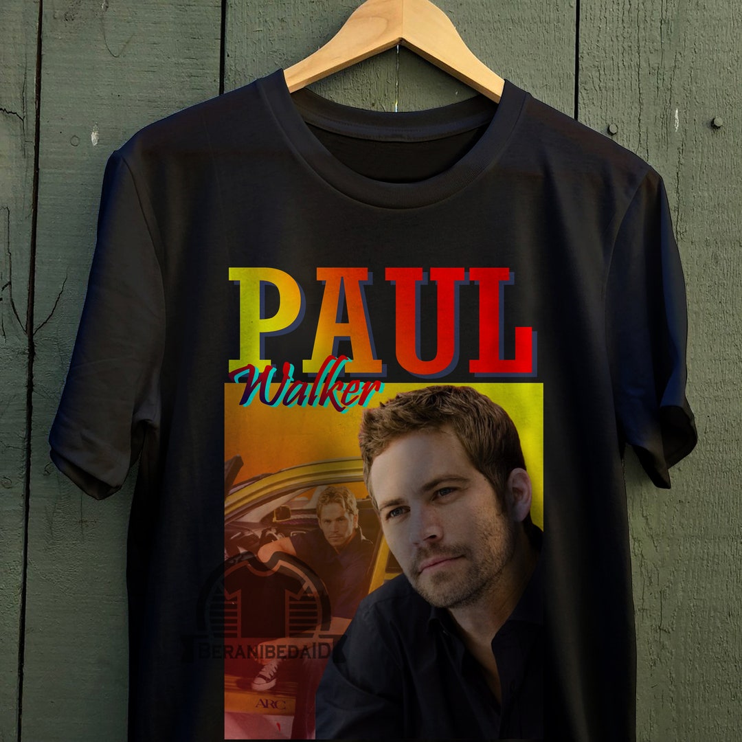 Paul Walker Tshirt Remembering Paul Walker Shirt Tribute Paul Walker Tee Christmas Gift