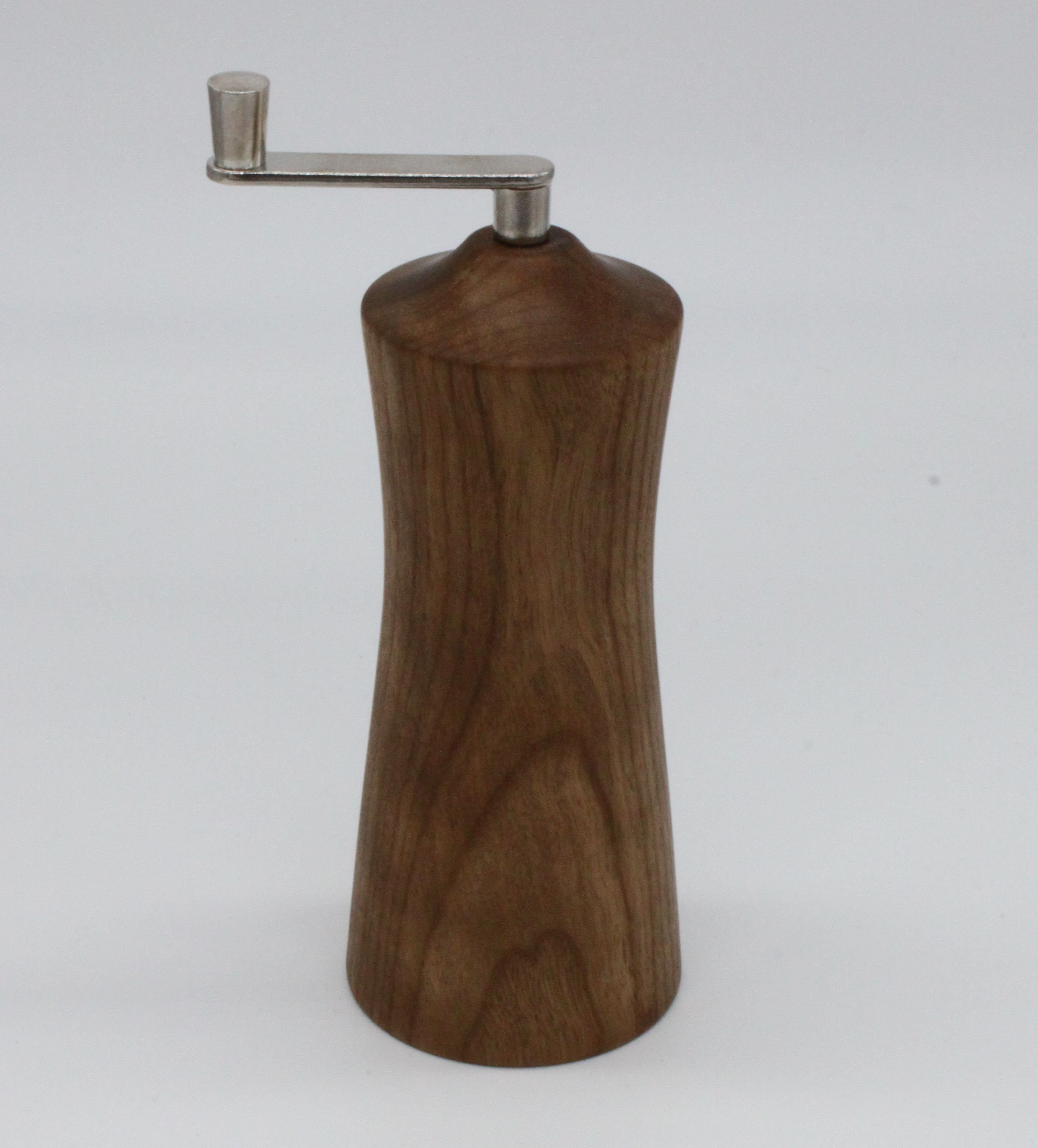 Nutmeg mill made of walnut Etsy