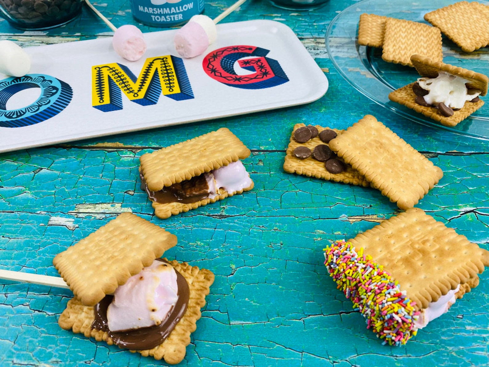 Large S'mores Kit Makes 15 Luxury S'mores Birthday Etsy UK