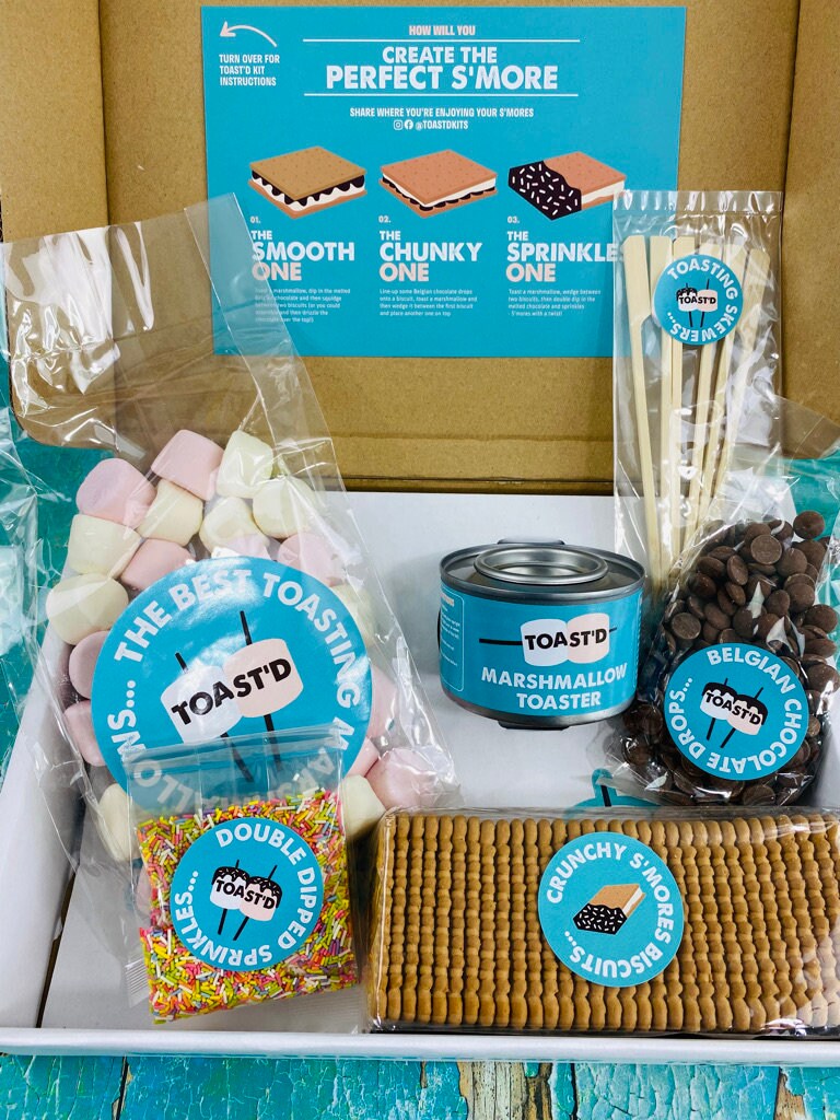 Large S'mores Kit Makes 15 Luxury S'mores Birthday Etsy UK