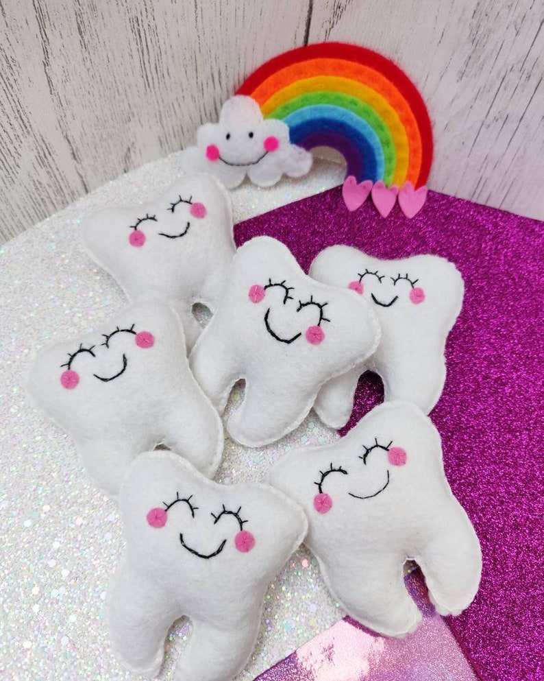 Cute tooth fairy pouches