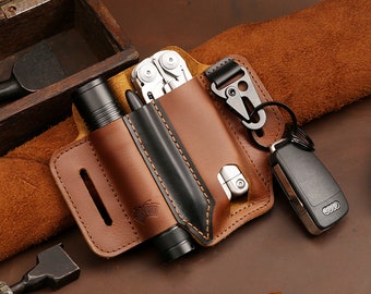 Multitool Sheath for Bel Leatherman Sheath with Pen Holder