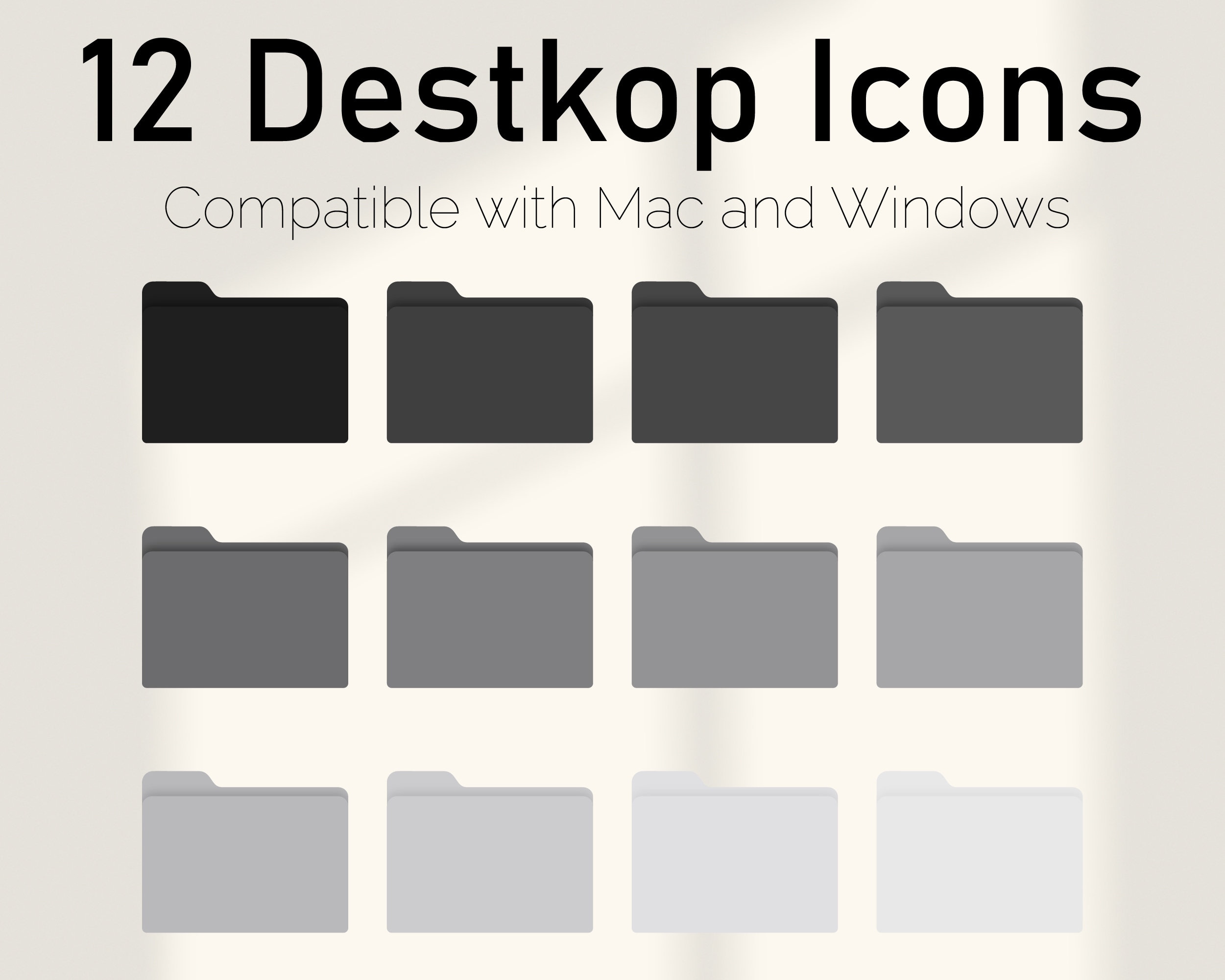 Black folder sale icon
