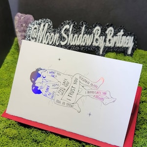 Spooky Card- &quot;Reasons I love you&quot;