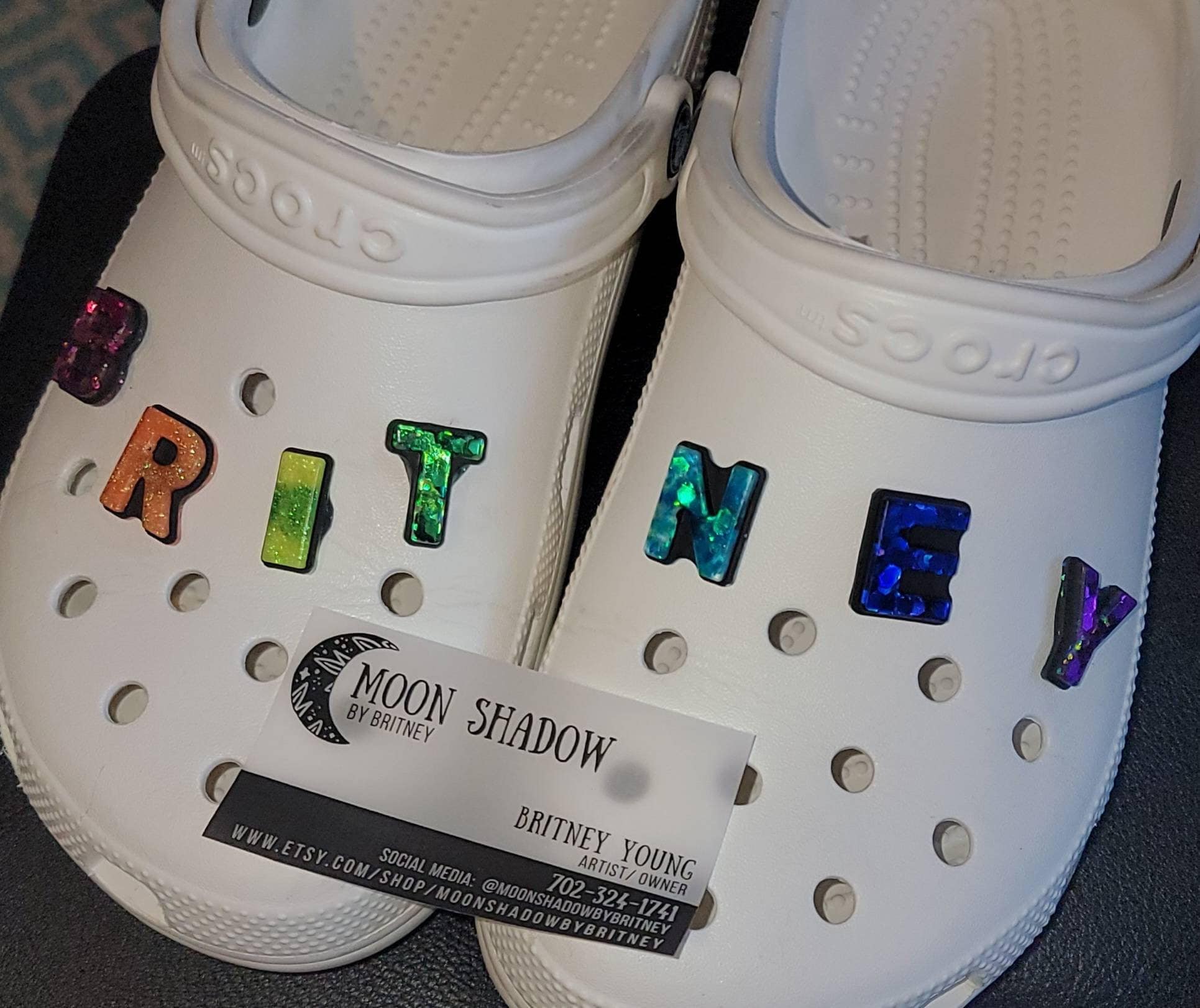 Jibbitz Croc Shoe Charms Alphabet Letters A - Z