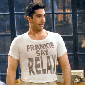 Friends T-shirt Frankie Say Relax Ross 