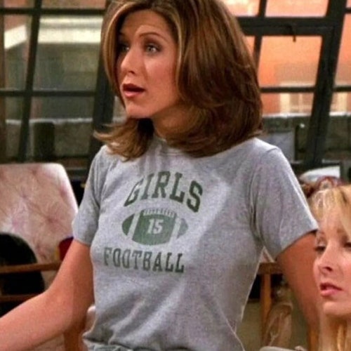 Rachel Green Girls Football Shirt Friends Shirt Rachel Green - Etsy