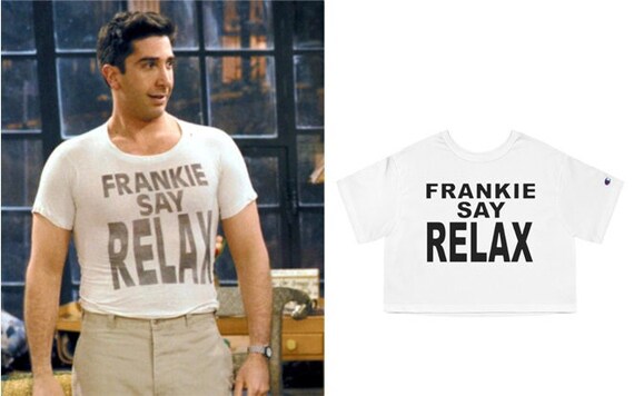 Frankie Say Relax Crop Top Friends Crop 