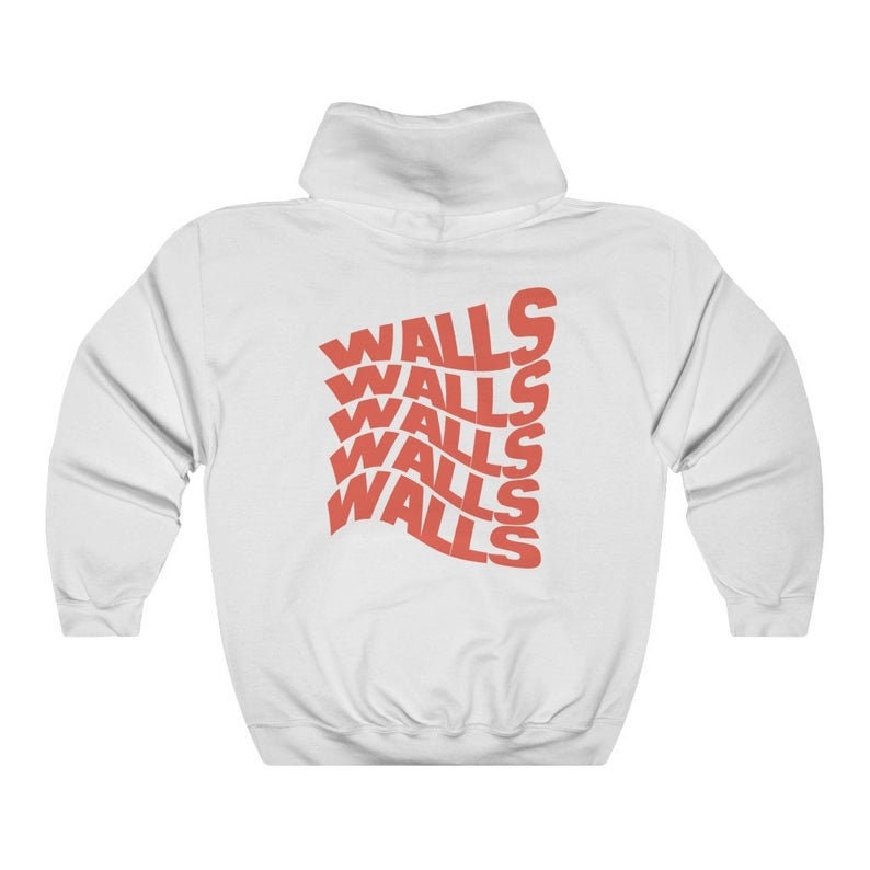 Louis Tomlinson News on X: All sizes of the Smiley Walls Flock Print Hoodie  have been restocked! Buy here:    / X