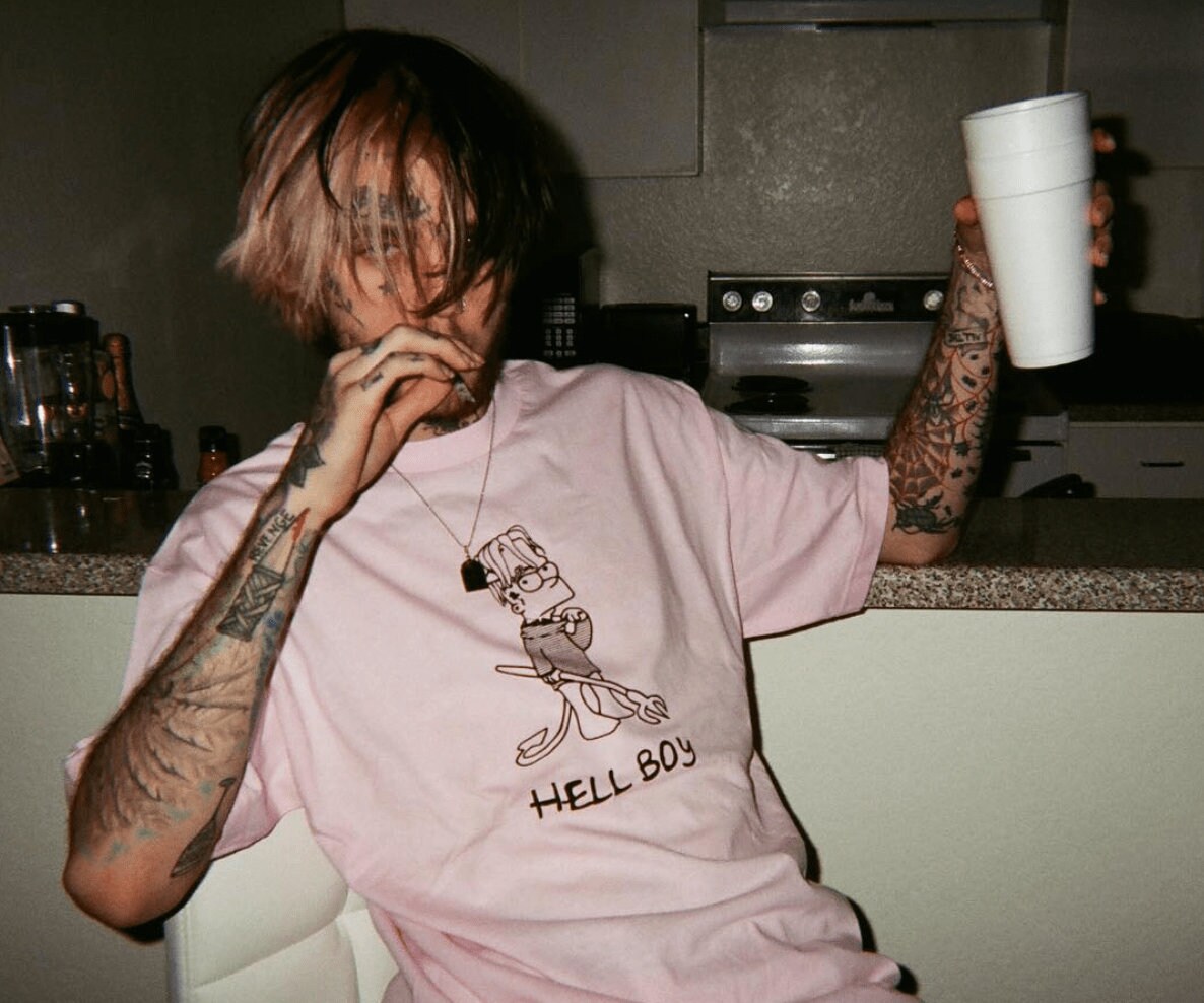 Lil peep Hell de Lil peep camisa - Etsy México