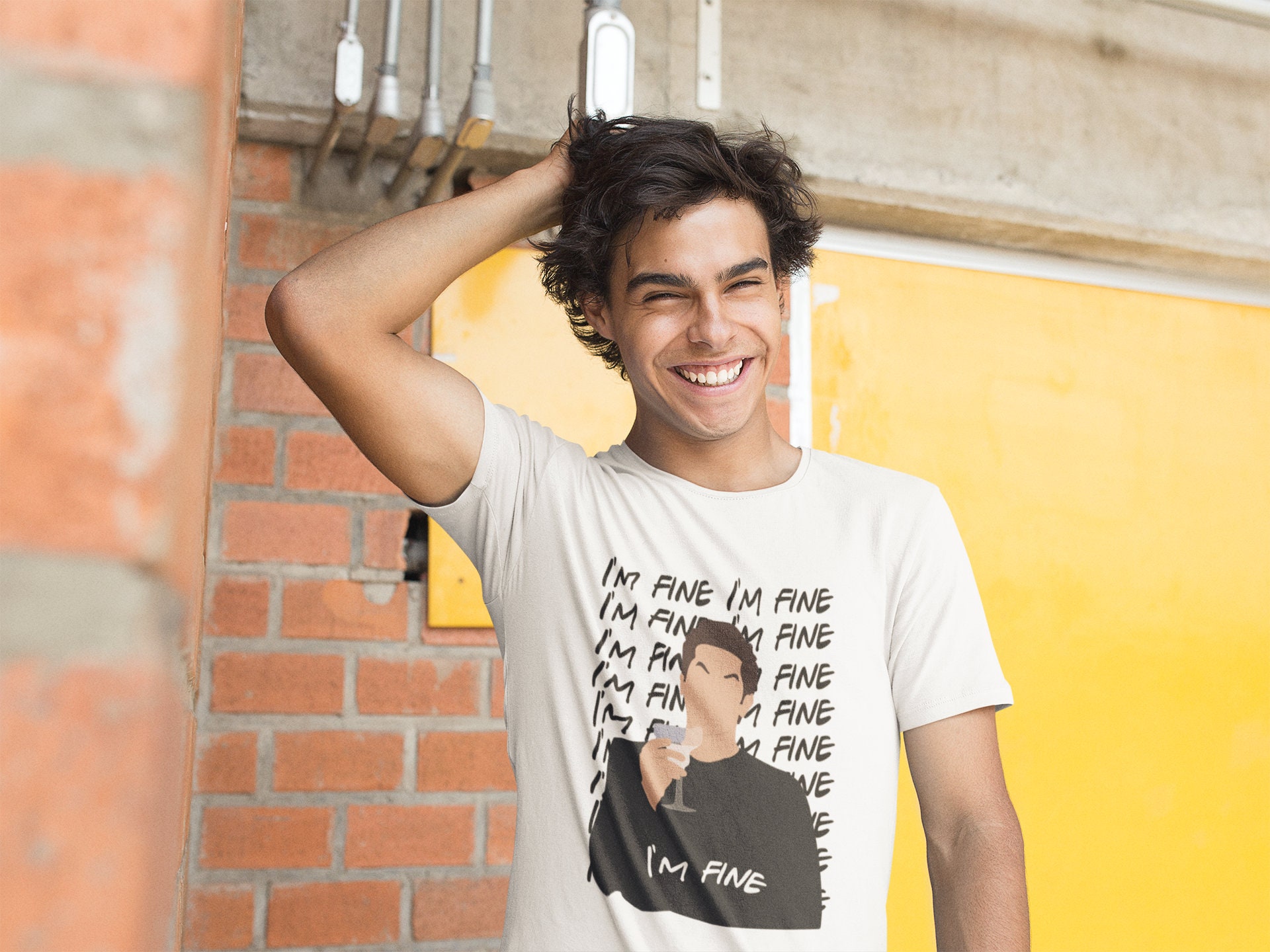 Im fine tshirt - Etsy Polska