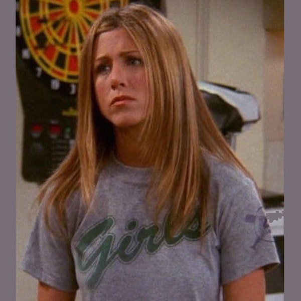 Chemise Friends pour fille | Produits dérivés des amis | Rachel Green Vêtements | -shirt fille | chemise d'amis | Marchandise Rachel Green | Chemise de série télé Friends