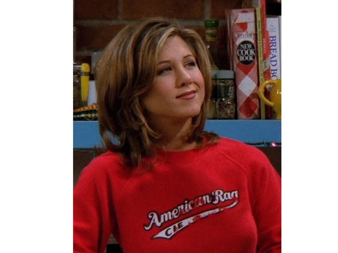 Rachel Green Red Sweater Rachel Green American Rag Sweatshirt