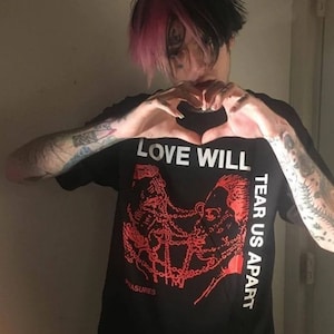 Lil Peep Love Will Tear Us Apart Shirt | Lil Peep Shirt | Lil Peep Merch | Lil Peep T-shirt