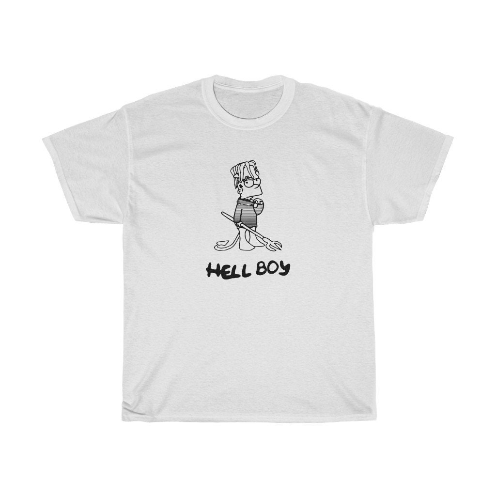 Lil Peep Hell Boy Camisa Lil Peep Camisa Hell Boy Camiseta Lil Peep  Camiseta