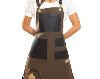 Custom Tattoo Apron with Logo | Durable Studio Workwear for Men Women | Professional  Stylist Apron