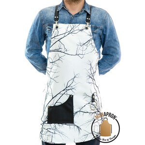 27 Fra Apron for Women, Kitchen Cooking Chef Artist Utility Workshop Apron for Men Free Shipping