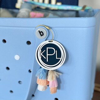 Charm Per Borsa Bogg Con Scritta 'Mom Life' - Portachiavi Decorativo Per Mamme