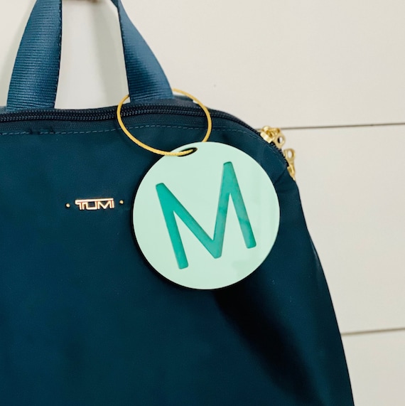Initial bag charm sale